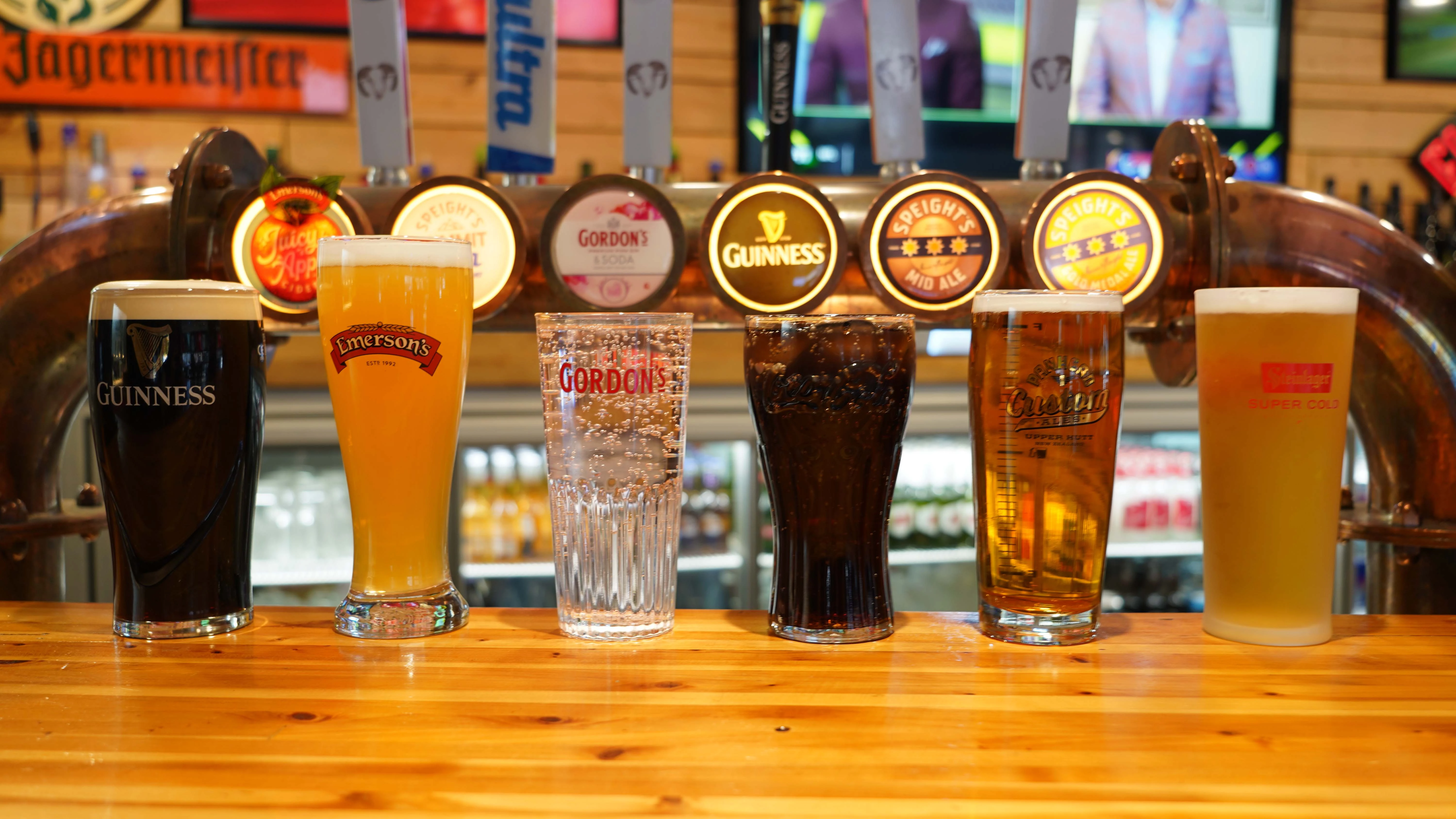 A cold beer at The Baaa